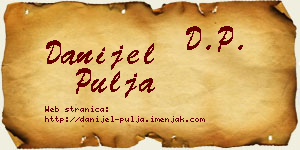 Danijel Pulja vizit kartica